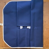 Canvas Knife Roll - Blue