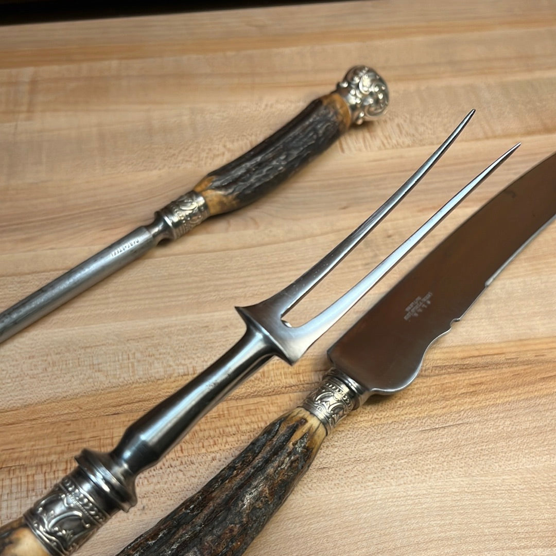 Silversmiths & Cutlers Carving Knife and Meat Fork 