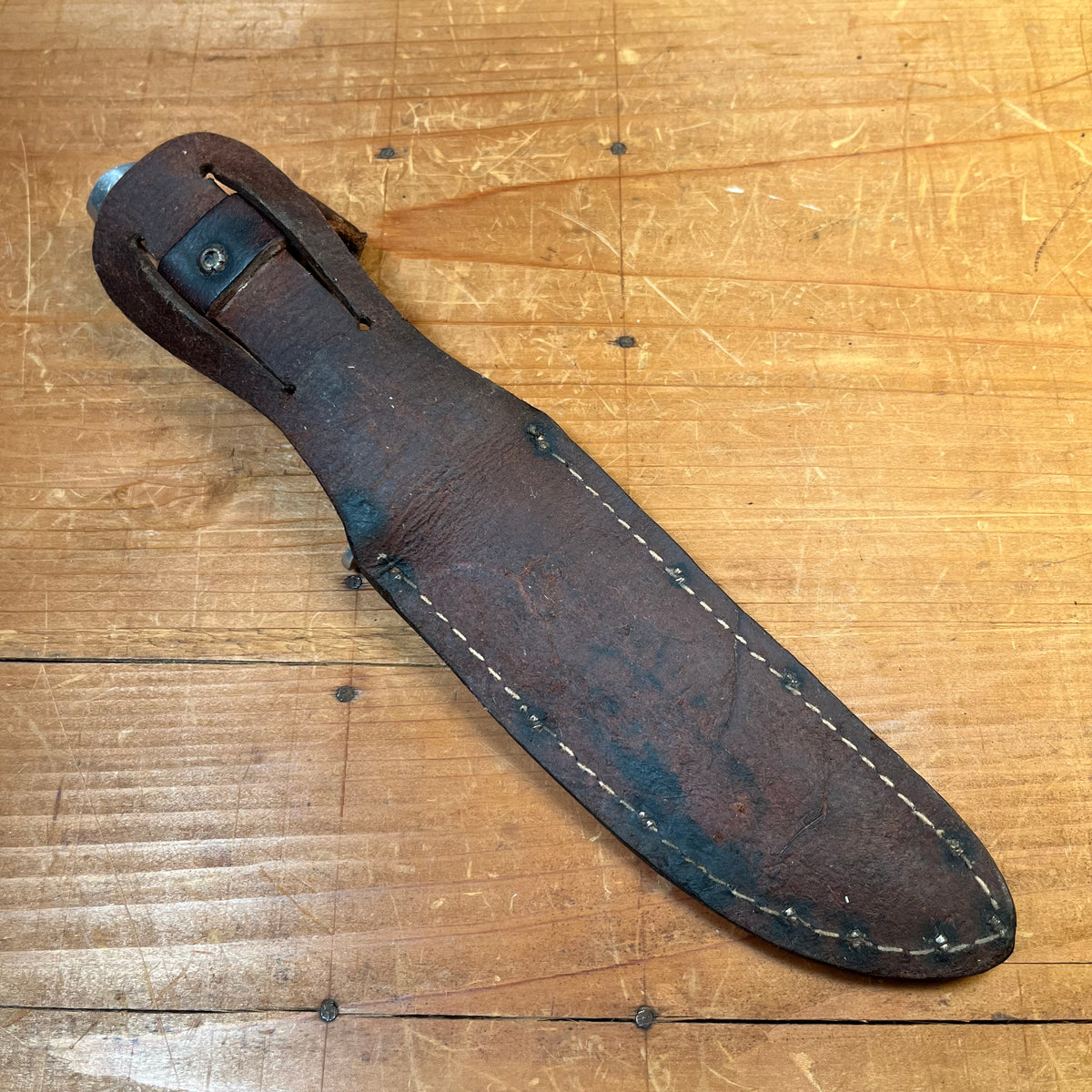 West Cut 4.5” Fixed Blade Knife Boulder Colo. 1950's