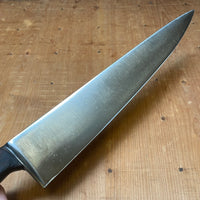 German 11.5" Hand Forged Carbon Steel Chef Knife ~1950's