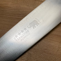 Thiers Issard 4 Star Elephant Sabatier 8” Chef Knife Stainless 80’s?
