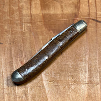 NY Knife Co 2 7/8” Dog Leg Jack Knife Pyralin 1856-1931