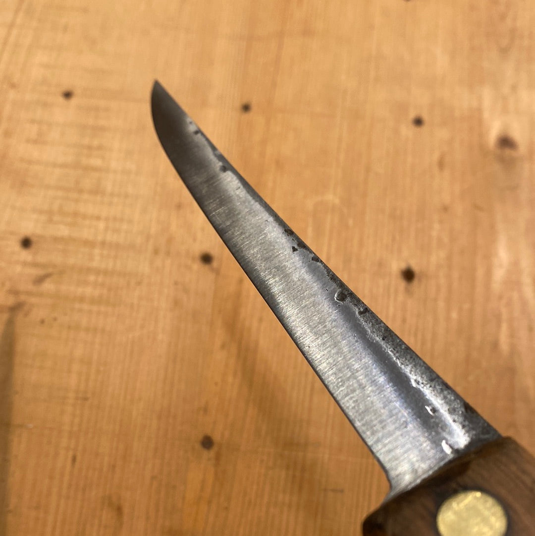 Remington 6.25” Boning Knife Stiff Narrow Carbon Steel USA 1920-40