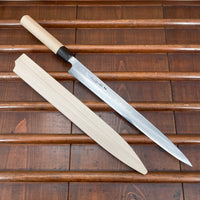 Shigefusa Kitaeji 300mm Yanagi with Saya