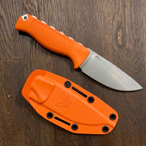  Benchmade - Steep Country 15006 Hunting Knife with Orange  Handle (15006) : Sports & Outdoors