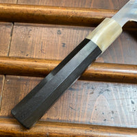 Hitohira Togashi Yohei 240mm Gyuto Aogami 2 Mizu Honyaki Taihei Ebony with Saya