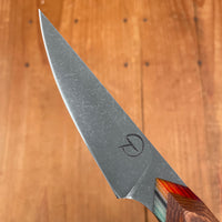 Alma Knife Co. Paring Knife AEB-L - Leopardwood/ Mexican Blanket Micarta Handle