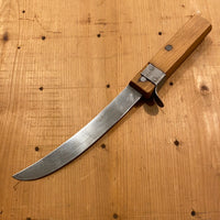 Russell Green River Works 6” Curved Boning / Trimming Knife Carbon Steel & Beech W Guard