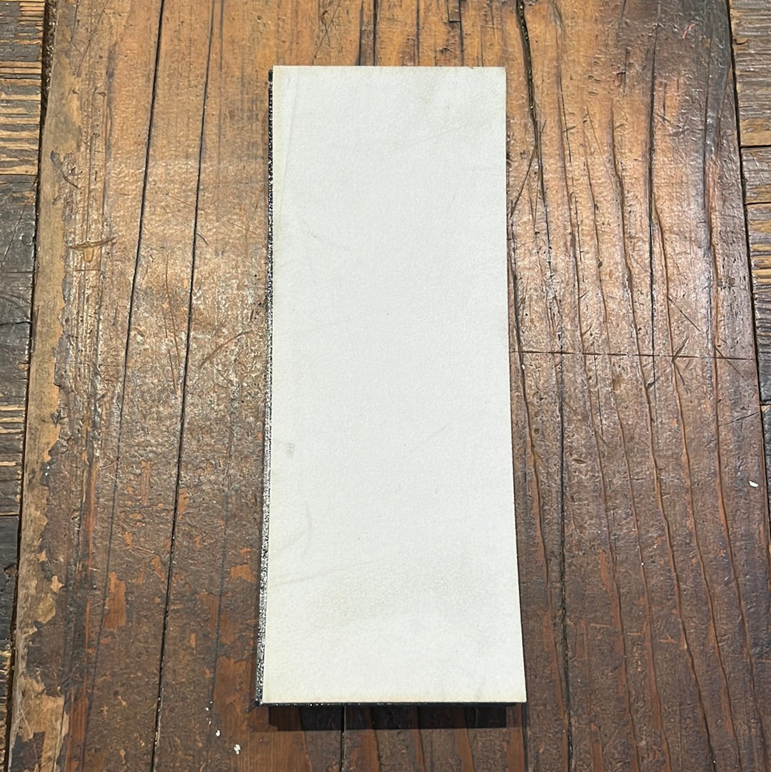 White Microfiber Strop For Medium & Coarse Compound Size 3x8"