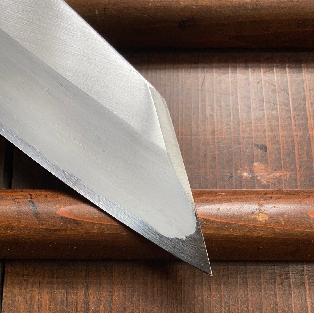 Hitohira Togashi 210mm Kiritsuke Gyuto Stainless Clad Shirogami 1 Ho Handle