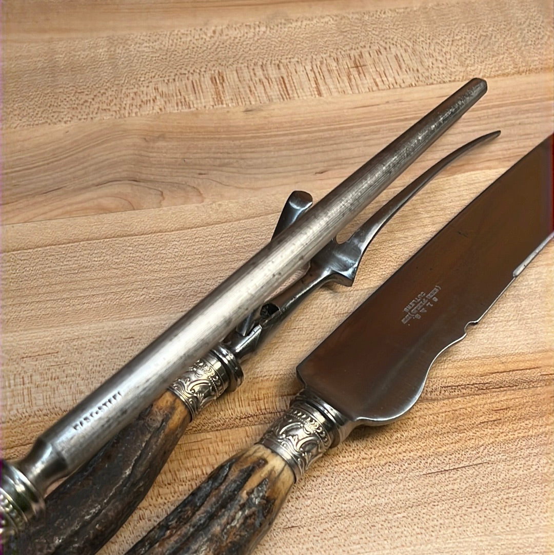 Forgé Slicing Knife & Sharpening Steel Set