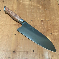 Steelport 6” Chef Knife 52100 Carbon Steel Stabilized Maple