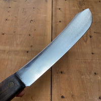 Unmarked 10” Bullnose Scimitar Carbon Steel USA 1930’s?