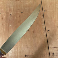 Eichenlaub Forged Tableware Steak Knife Set Stainless Olive Matte Handles - 6 Pieces