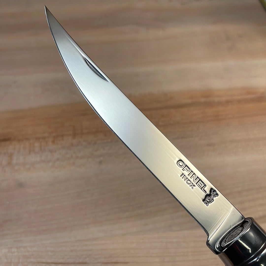 Opinel #10 Slim Folding Knife Stainless Bubinga