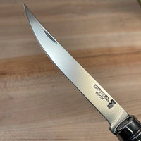 Opinel #10 Slim Folding Knife Stainless Bubinga