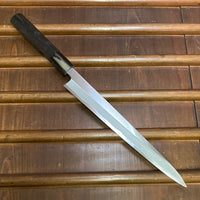 Hitohira Tanaka Kyuzo 270mm Sujihiki Aogami 1 Migaki Taihei Ebony Handle