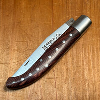 Au Sabot Basque 12cm Pocket Knife Stainless Violetwood