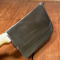 Pallares 7" Butcher Cleaver Stainless Boxwood