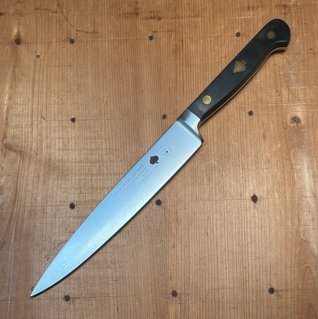 Friedr Herder 7” Flexible Fillet Slicer Forged Stainless POM