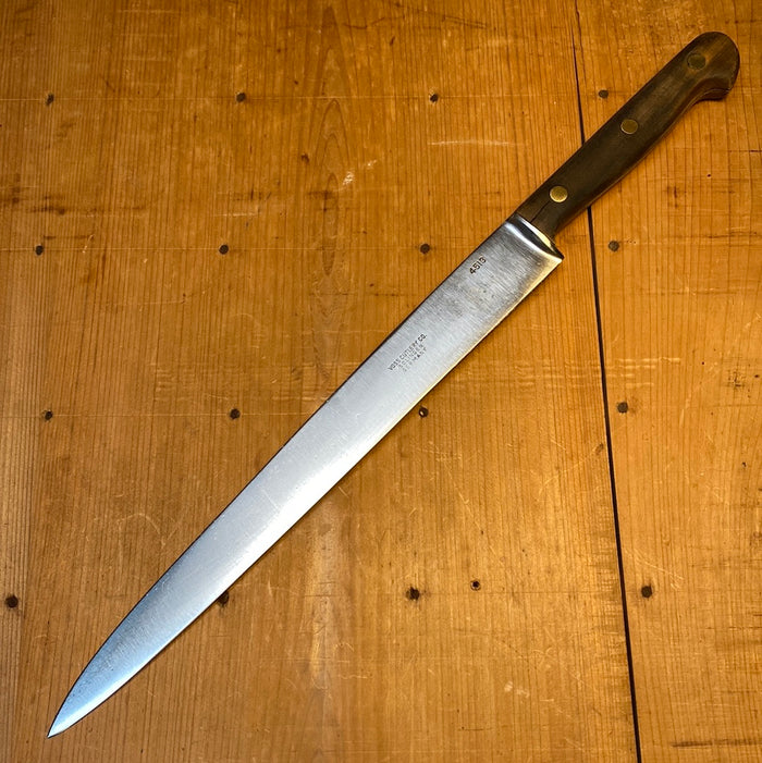 Voss 10.25" Slicer Carbon Steel Hand Forged 1930's Solingen