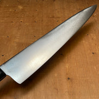 American 12" Chef Knife Carbon Steel & Rosewood ~1920's-50's