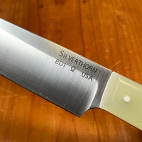 Silverthorn 6" Petty BD1 Stainless Steel Green G10 Handle