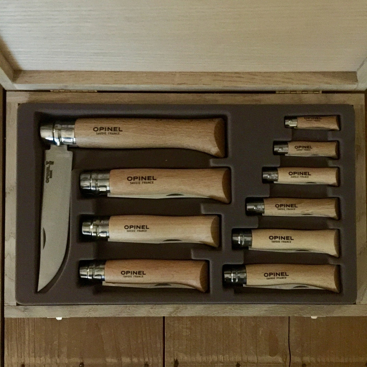 Opinel Collector Case - Stainless Steel