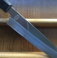 Sakai Kikumori Choyo 135mm Kiritsuke Petty Ginsanko with Saya