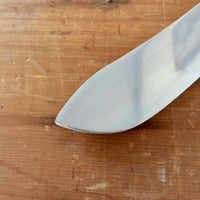 John Nowill 6" Bullnose Butcher Knife Carbon Steel 19th C Pattern Sheffield