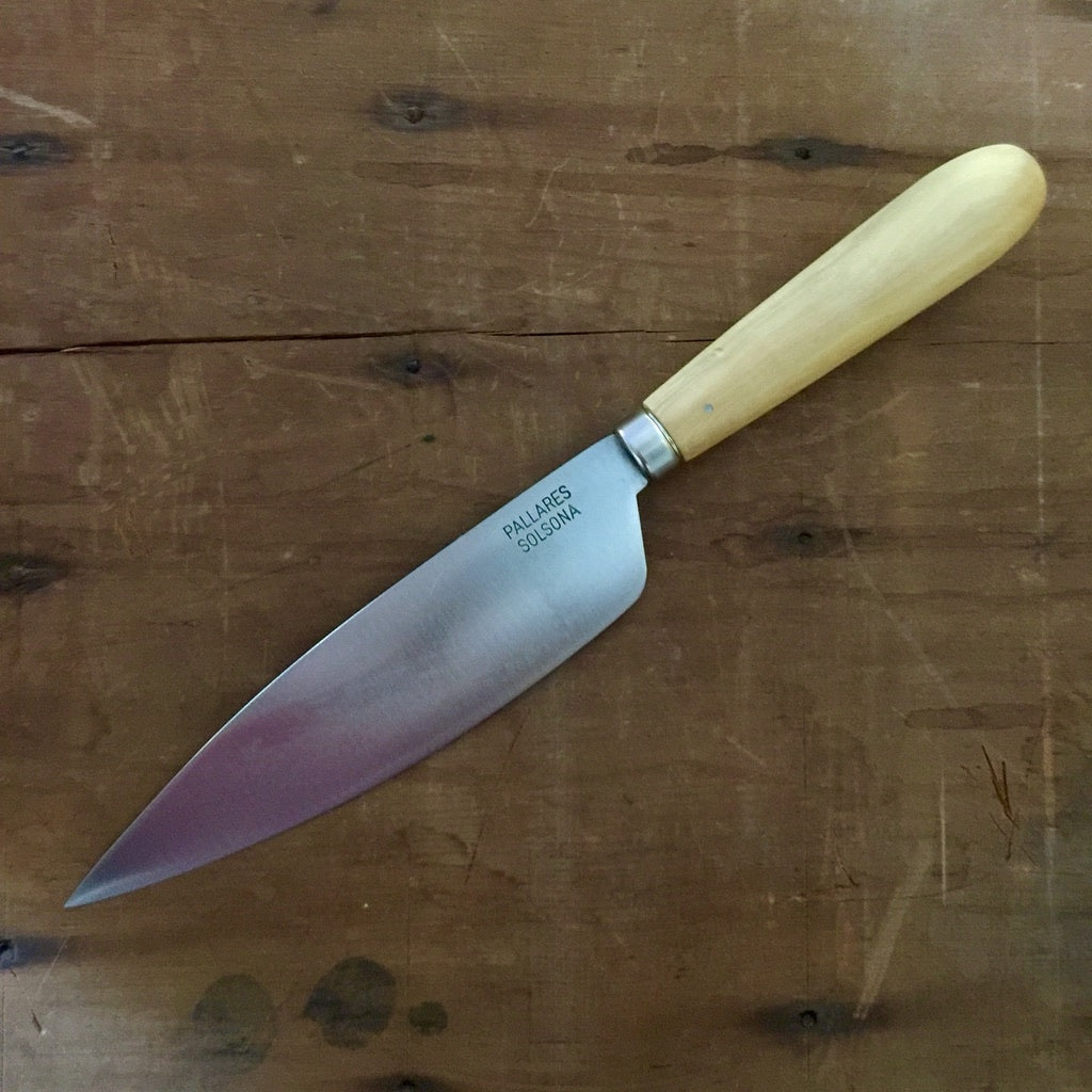 Pallares Solsona - old school carbon steel kitchen knife 