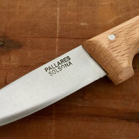 Pallares Straight Graft Knife Carbon Beech